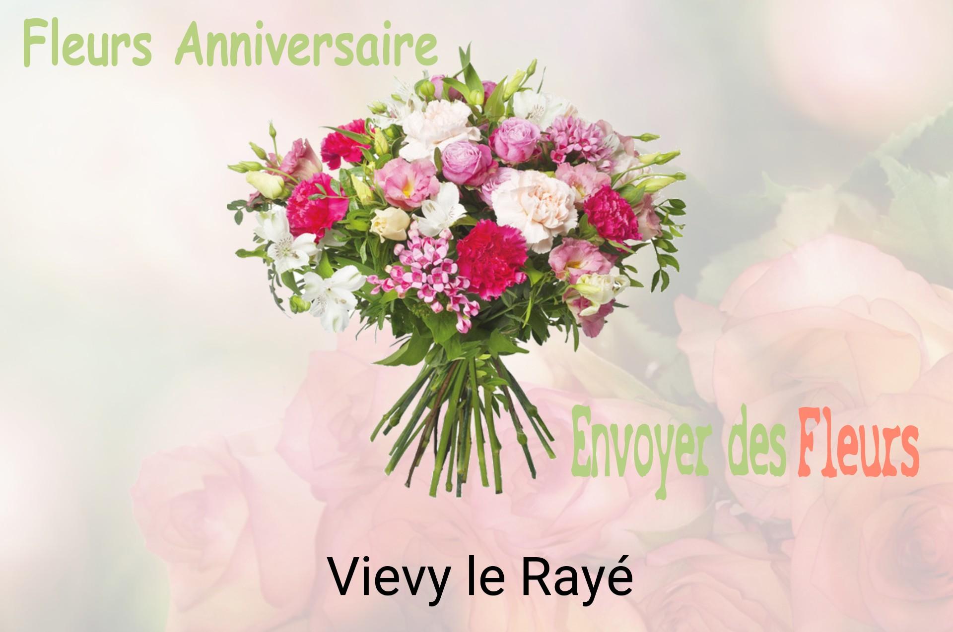 Bouquet de fleurs d’anniversaire livré à Vievy-le-Rayé